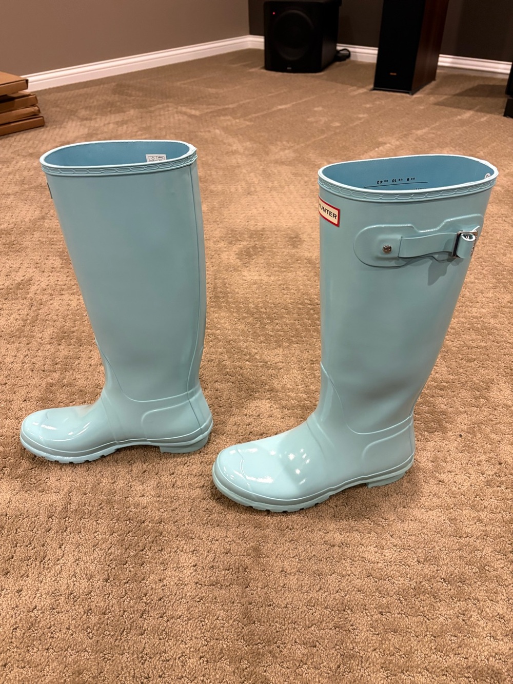 Hunter Tiffany Blue Women’s 10 - Picture 3 of 11